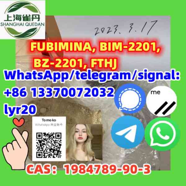 FUBIMINA, BIM-2201, BZ-2201, FTHJ  CAS：1984789-90-3 - foto 1