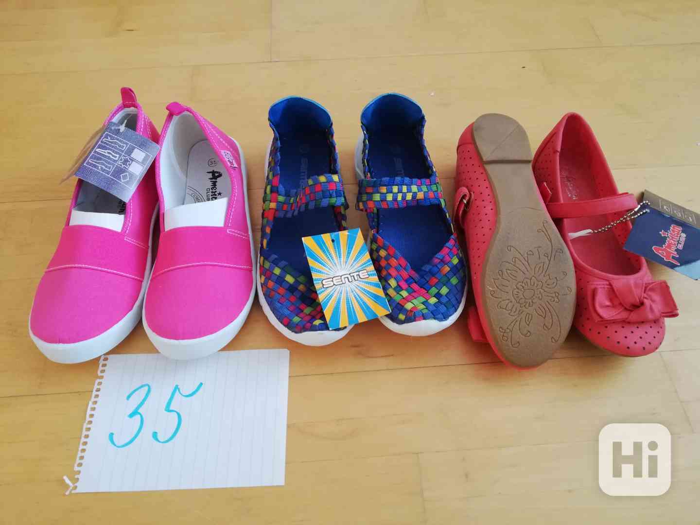 baleríny, sandály, letní boty (31-35)  - foto 1