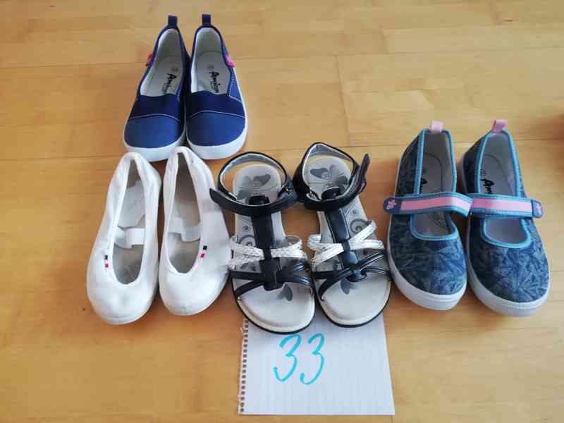 baleríny, sandály, letní boty (31-35)  - foto 31