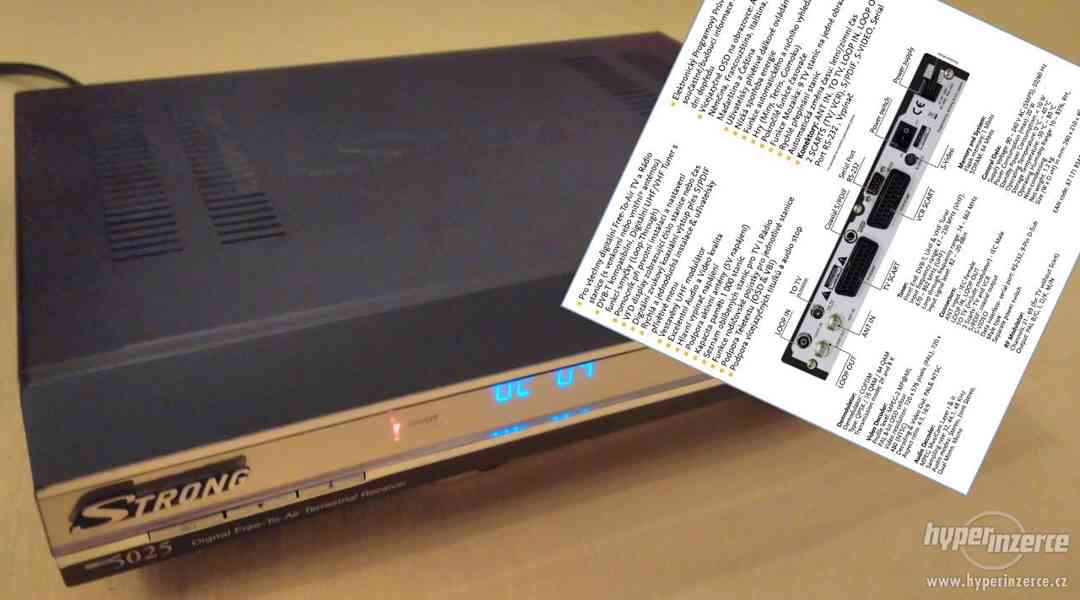 Strong SRT 5025 - DVB-T set-top-box přijímač. - foto 1