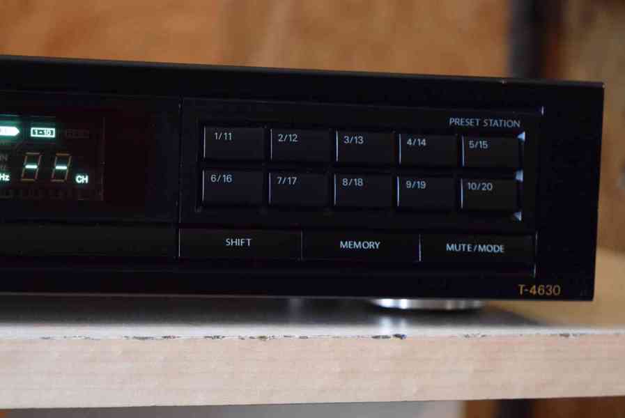 ONKYO T-4630 VÝBORNÝ STEREO TUNER !! - foto 4