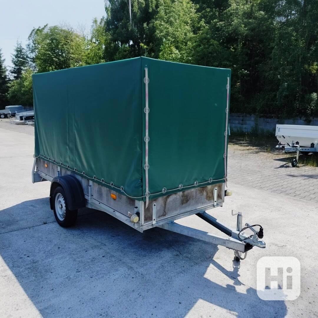 PŘEDVÁDĚCÍ MODEL přívěsný vozík + vysoká plachta, DPH - foto 1