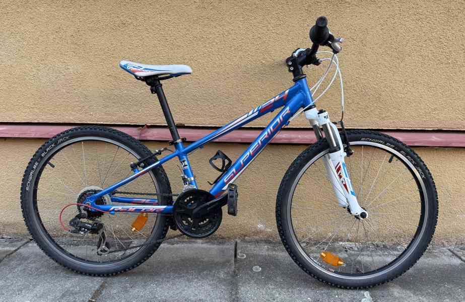 Prodám dětské kolo SUPERIOR- Racer, vel. 24 (130-155 cm) - foto 2