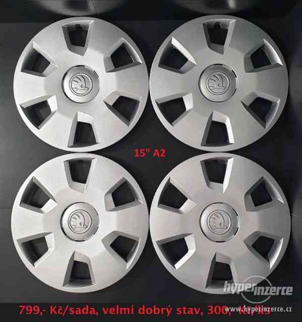 Poklice Škoda 14" - 16" ORIGINÁLNÍ - foto 3