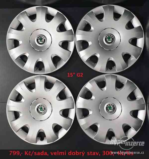 Poklice Škoda 14" - 16" ORIGINÁLNÍ - foto 7