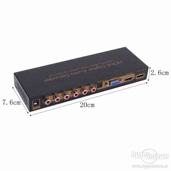 HDMI Digital Audio Decoder (HDMI -> RCA) - foto 1