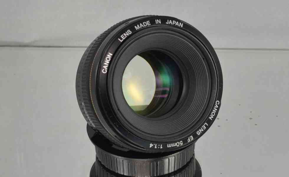 Canon EF 50mm f/1.4 USM **full-frame Pevný - foto 4