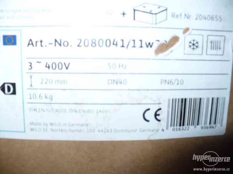 Čerpadlo WILO TOP-S 40/4 230V PN6/10 - foto 4