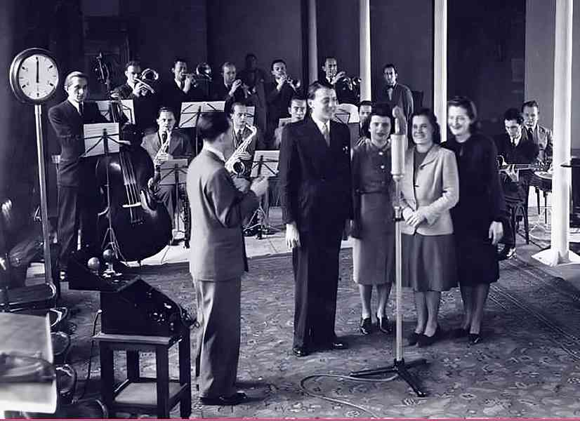 Allanovy sestry - starožitné gramodesky, šelak, swing 1940s - foto 9