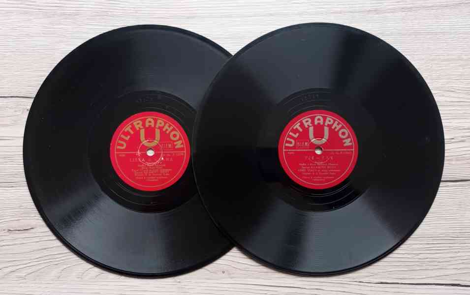 Allanovy sestry - starožitné gramodesky, šelak, swing 1940s