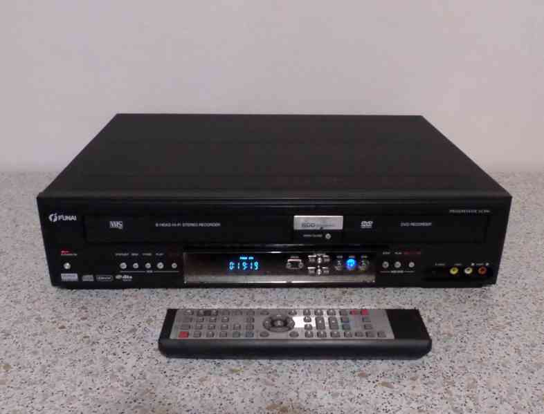 ⚠️VHS-HDD-DVD rekordér Funai T3A-A8182DB - foto 5