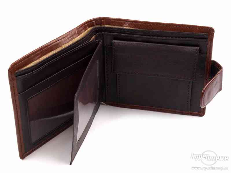 Pánská peněženka 10x12 cm - 2 NOVÁ - foto 2