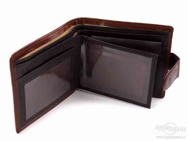 Pánská peněženka 10x12 cm - 2 NOVÁ - foto 3