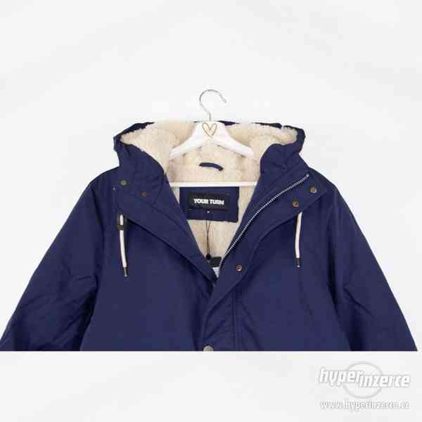 YOURTURN - Pánská zimní bunda s kapuci Velikost: M - foto 4