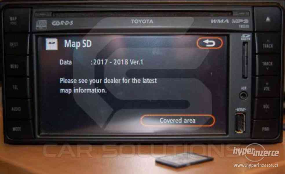 Mapy SD karta Toyota TNS510 2020-21 ver.2 - foto 3