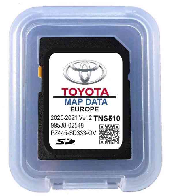 Mapy SD karta Toyota TNS510 2020-21 ver.2 - foto 1