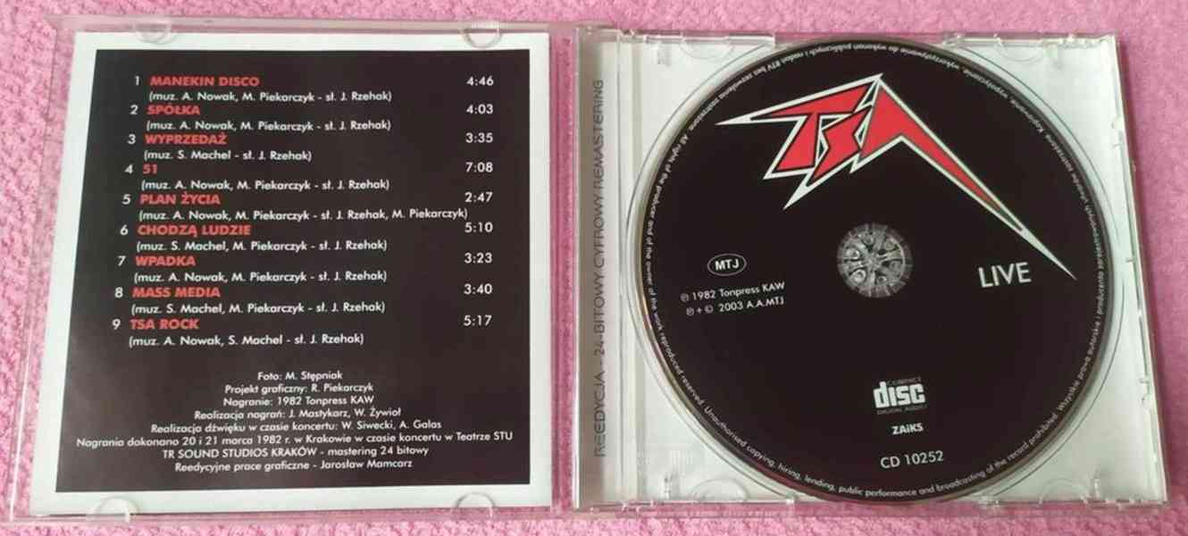 CD TSA - LIVE , Heavy Metal Rock, Kultovní polský metal - foto 4