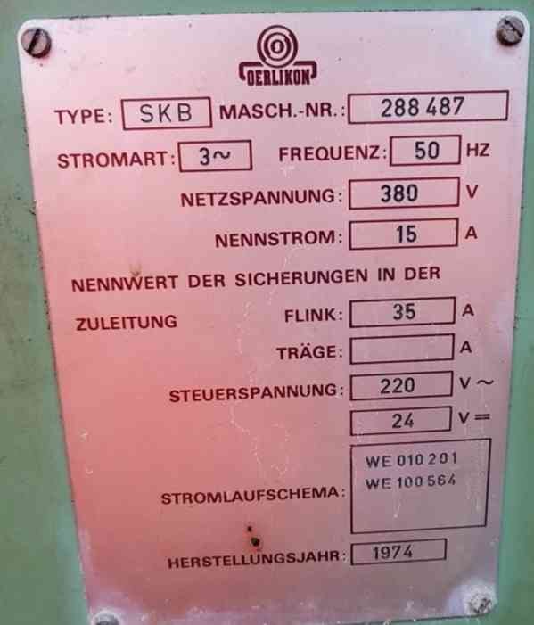 Bruska na ozubení SKB - F10 (12813.) - foto 8