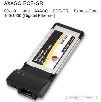 ExpressCard adapter s RJ-45 (AXAGO ECE-GR) - foto 1