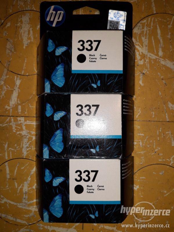 HP 337 -  nová černá originál cartridge - foto 1