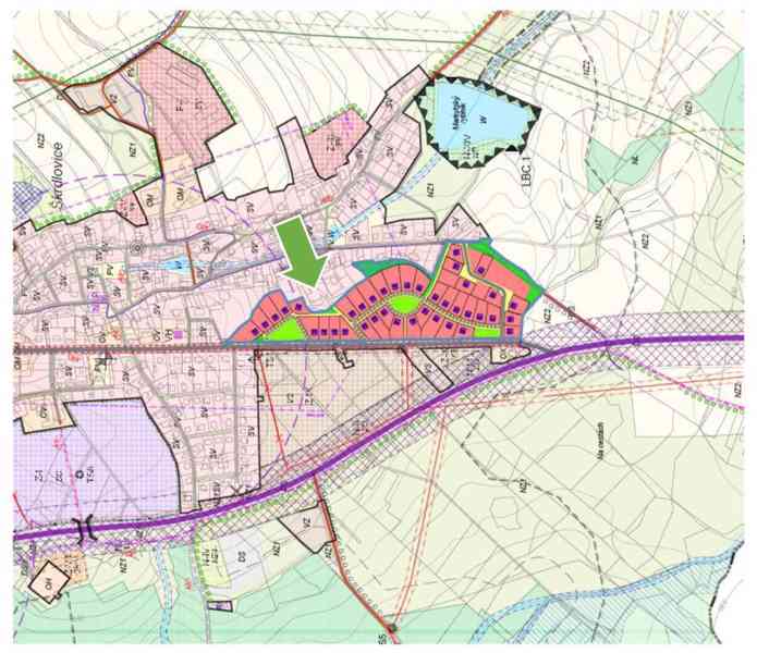 Prodej stavebních pozemků v obci Škrdlovice - foto 6