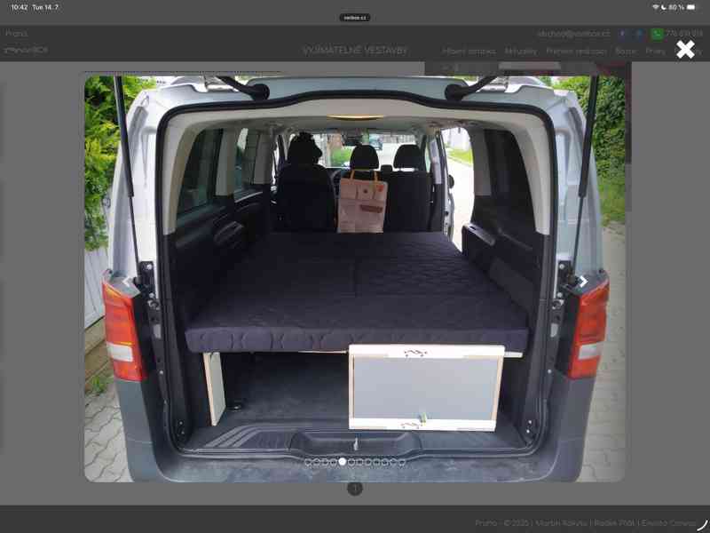 Mercedes Vito Tourer s kempovací nadstavbou - foto 9