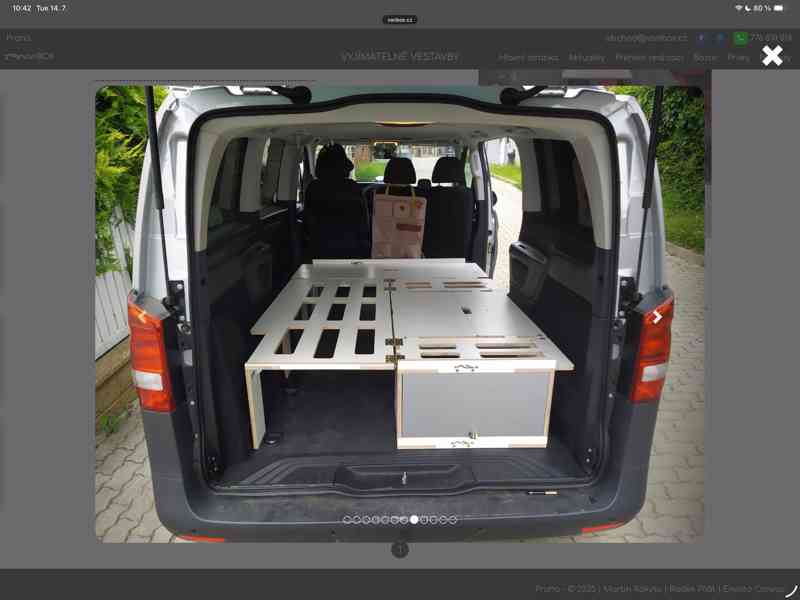 Mercedes Vito Tourer s kempovací nadstavbou - foto 10
