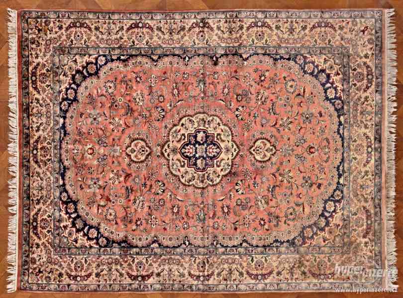 Pakistánský koberec. Ručně vázaný. Velmi jemný - foto 1