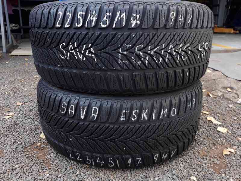 Zimní pneu 225/45 R17 2x SAVA Eskimo HP - foto 2