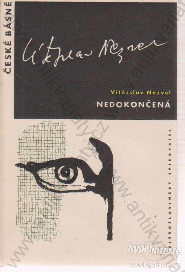 Nedokončená Vítězslav Nezval verše 1956 - 1958 - foto 1
