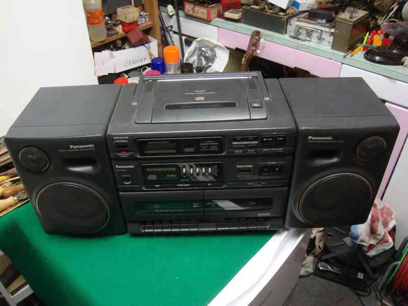 Rádio magnetofon CD Panasonic RX - DT 650 pěkný funkční - foto 2