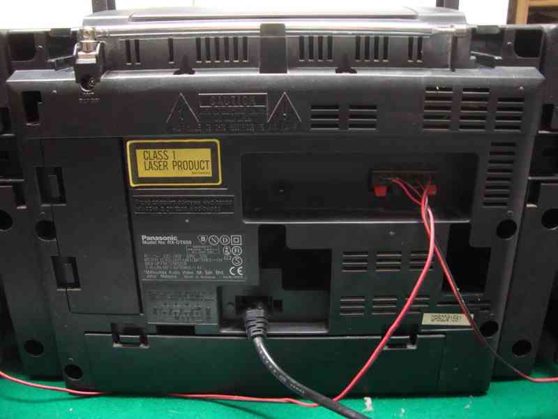 Rádio magnetofon CD Panasonic RX - DT 650 pěkný funkční - foto 12