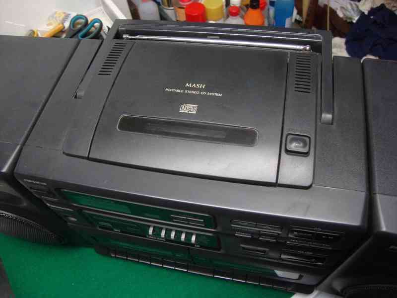 Rádio magnetofon CD Panasonic RX - DT 650 pěkný funkční - foto 7