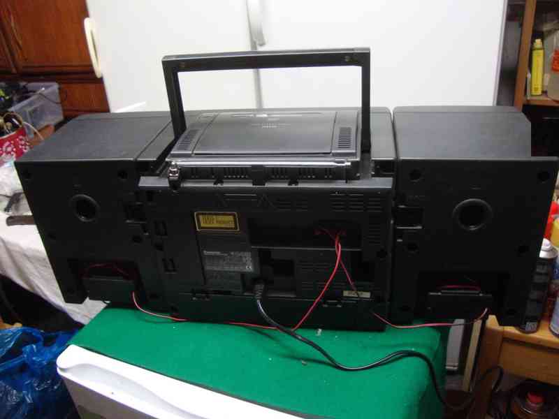 Rádio magnetofon CD Panasonic RX - DT 650 pěkný funkční - foto 3