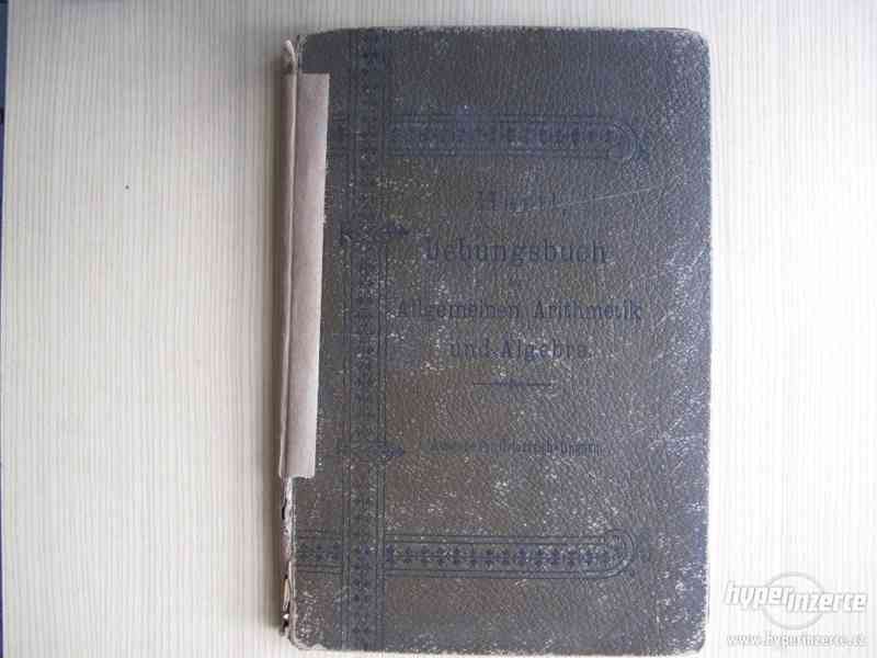 Staré matematické knihy 19. století - foto 2