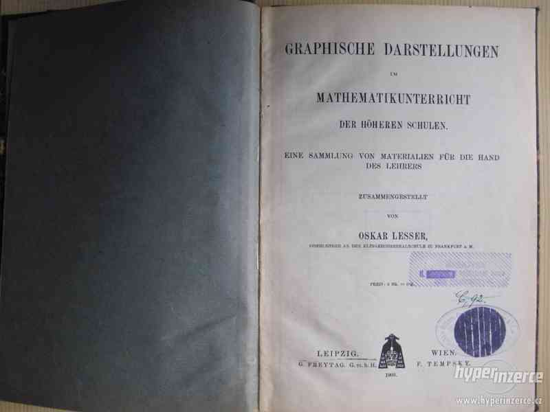 Staré matematické knihy 19. století - foto 18