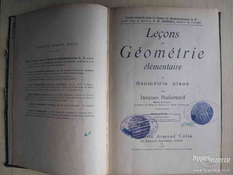 Staré matematické knihy 19. století - foto 19