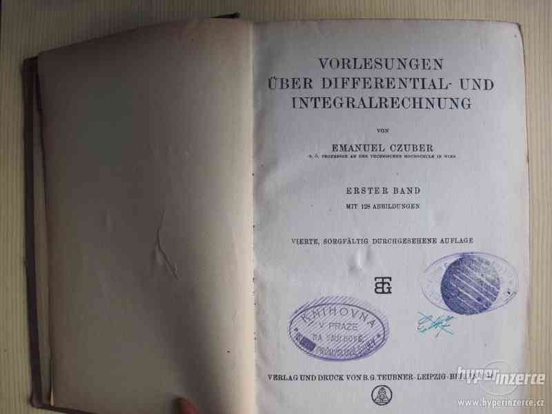 Staré matematické knihy 19. století - foto 22