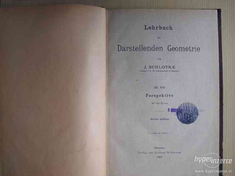 Staré matematické knihy 19. století - foto 28
