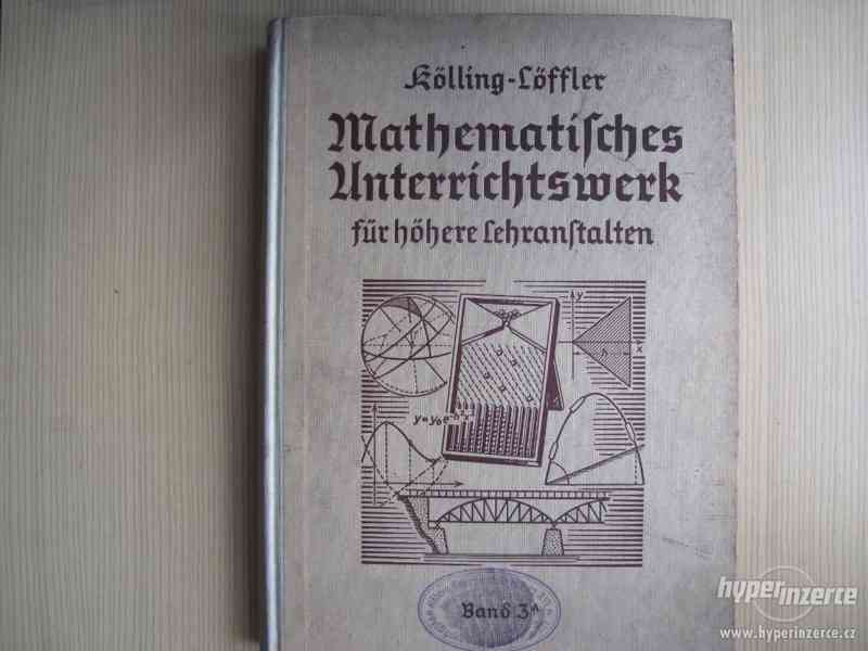 Staré matematické knihy 19. století - foto 31