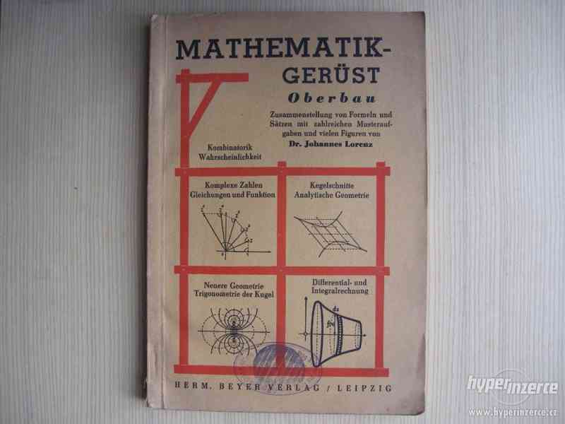 Staré matematické knihy 19. století - foto 33