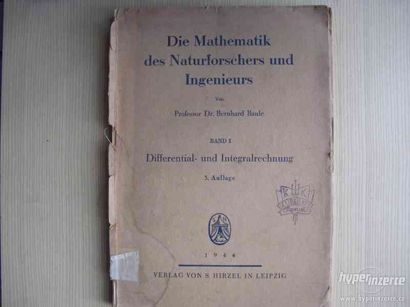 Staré matematické knihy 19. století - foto 36