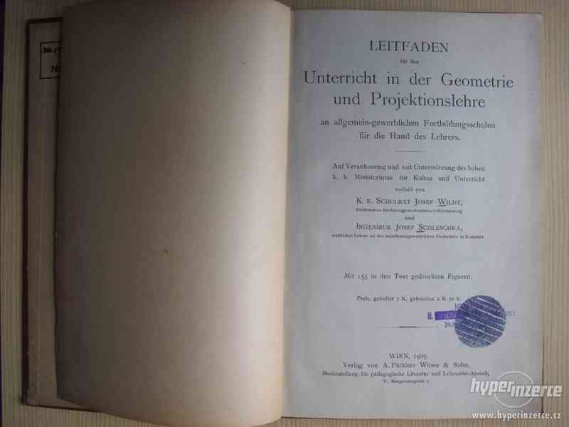 Staré matematické knihy 19. století - foto 40