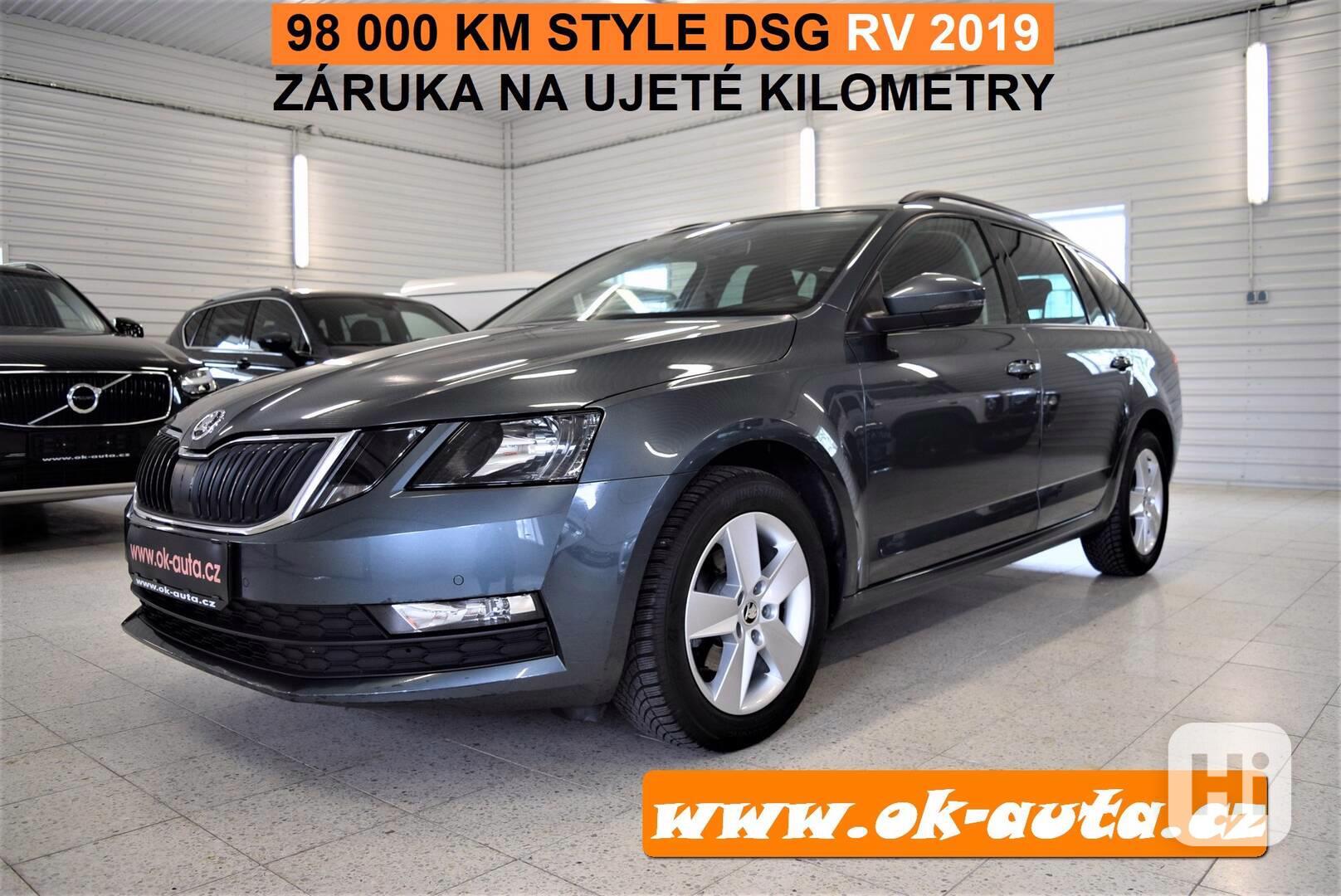 Škoda Octavia 1.6 TDI STYLE DSG RV 98 000 KM 2019-DPH - foto 1