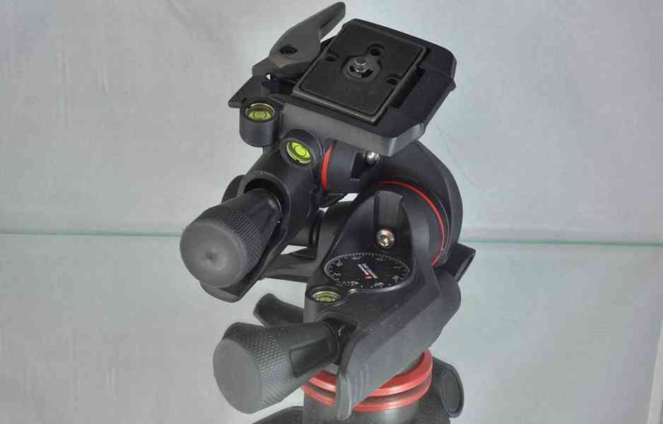 Manfrotto X-PRO 3WG * HLAVA*3 cestá*Nosnost: 4 kg - foto 5