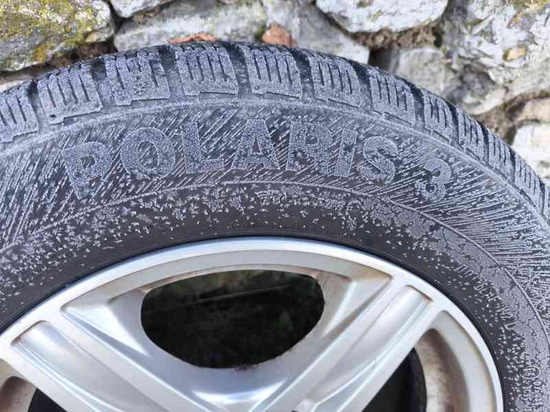 Pěkné zimní pneu na Al. diskách 5 X 110 z Opel Zafira. - foto 4