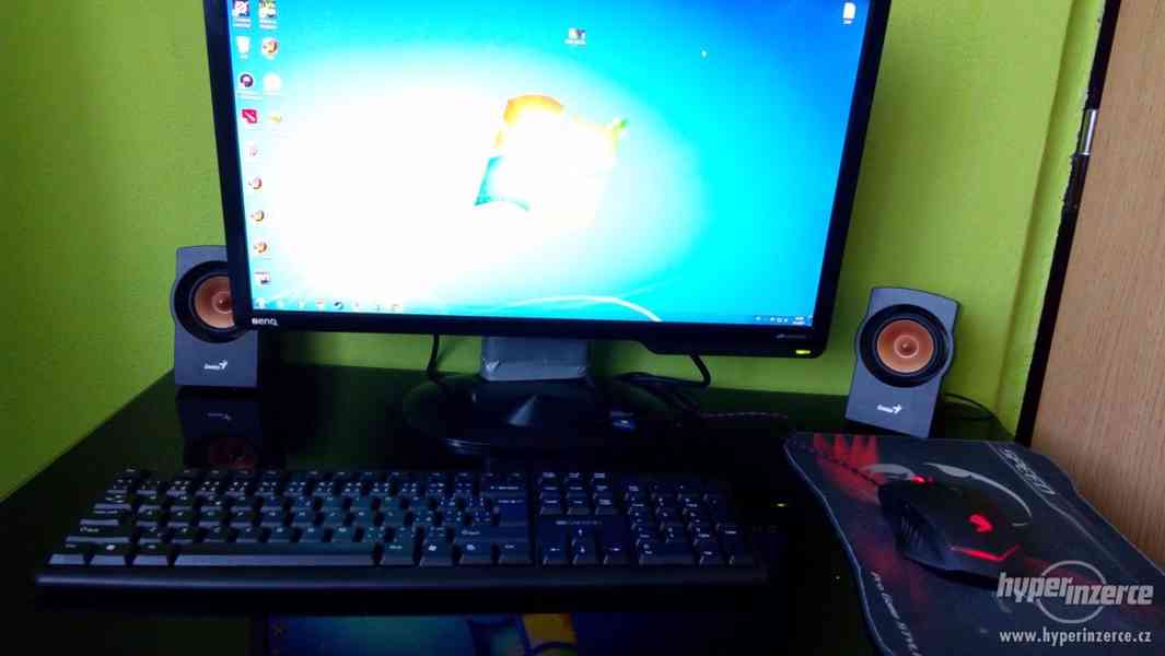 HERNÍ PC + Monitor, klávesnice, myš - foto 1