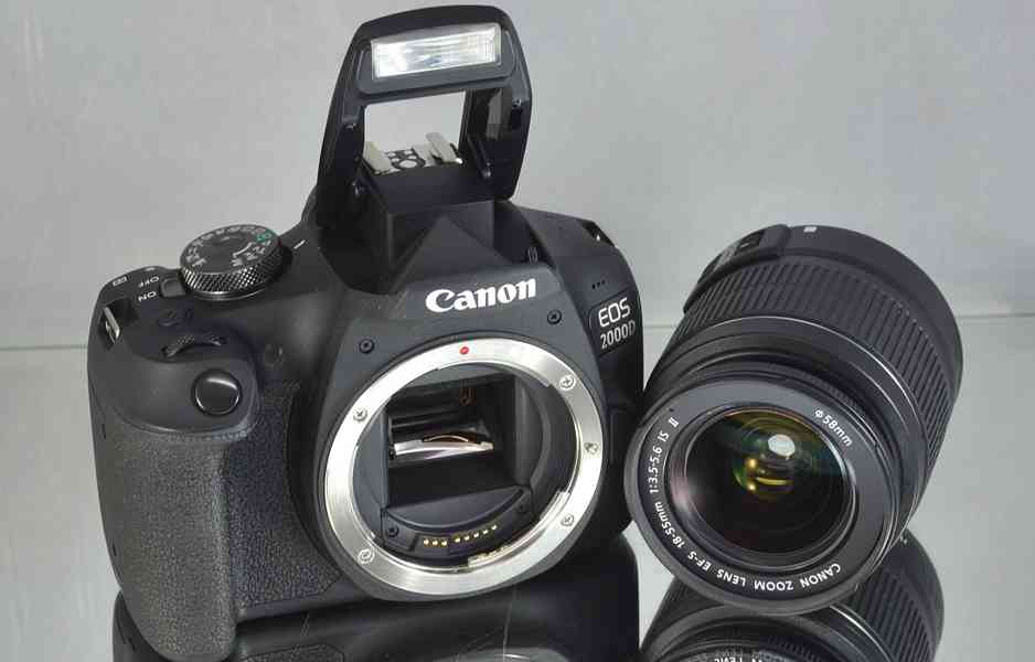 Canon EOS 2000D + EFS 18-55mm IS II  17000 Exp. - foto 4