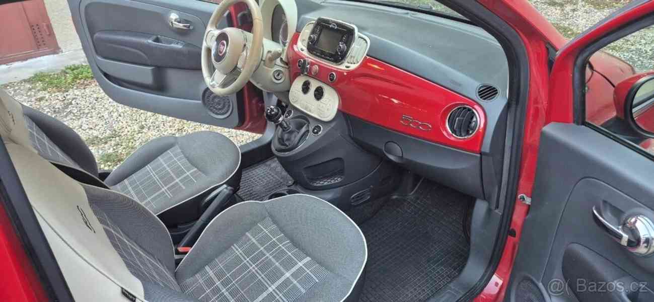 Fiat 500 1,2   Lounge panorama - foto 4