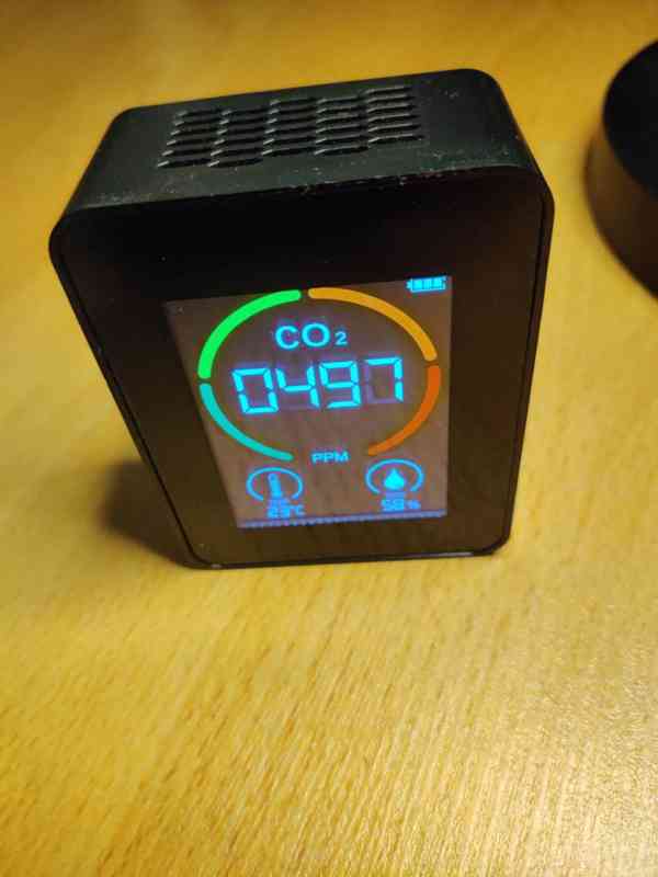 Detektor CO2 oxidu uhličitého - Carbon Dioxide Detector - foto 1
